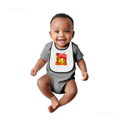 CheetozTalaei Baby Bibs 05 White Black
