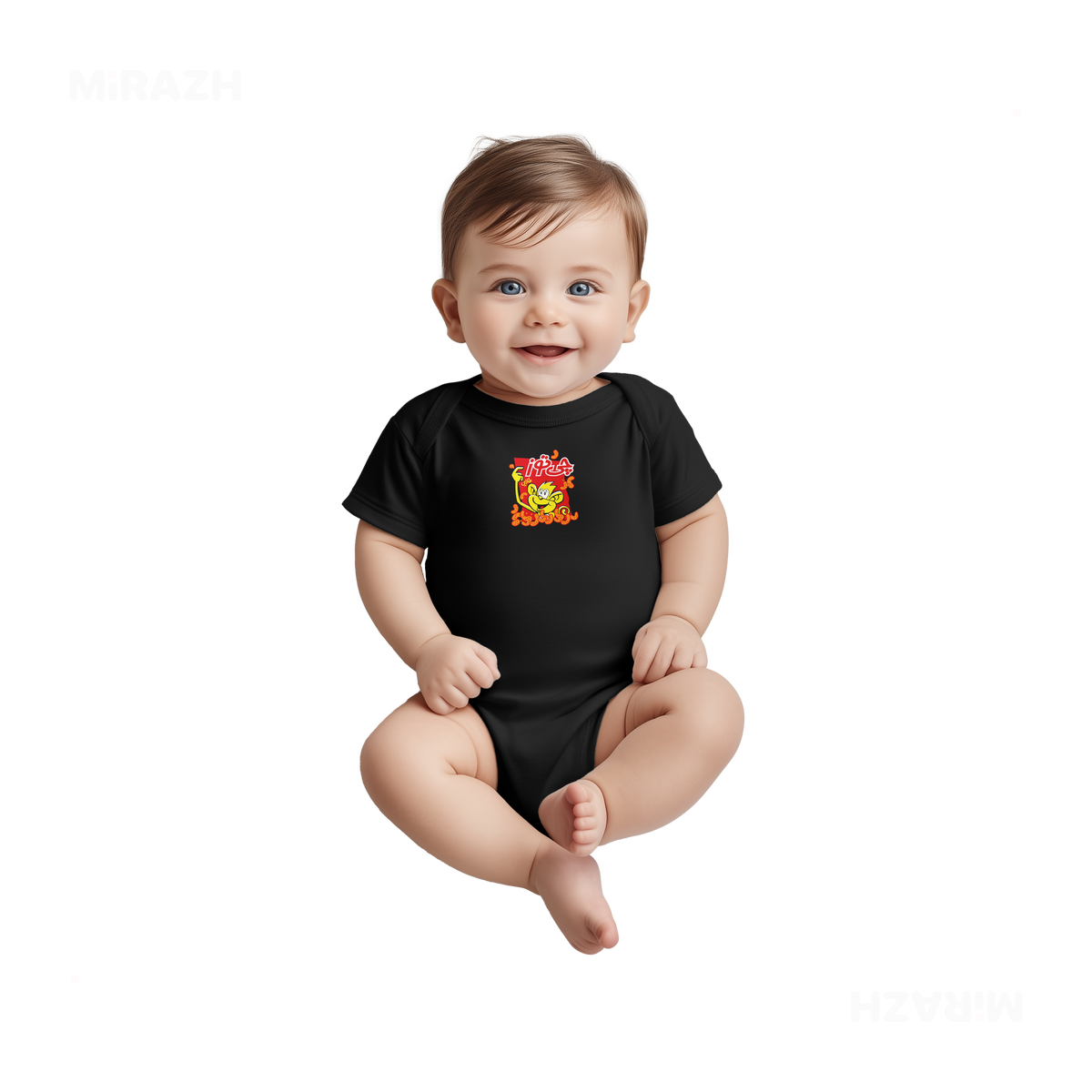 CheetozTalaei Baby Onesies 03 Black