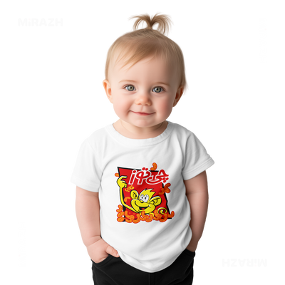CheetozTalaei Baby T Shirt 02 White