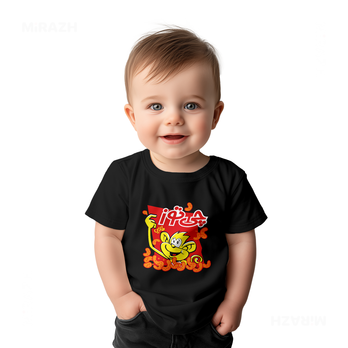 CheetozTalaei Baby T Shirt 03 Black