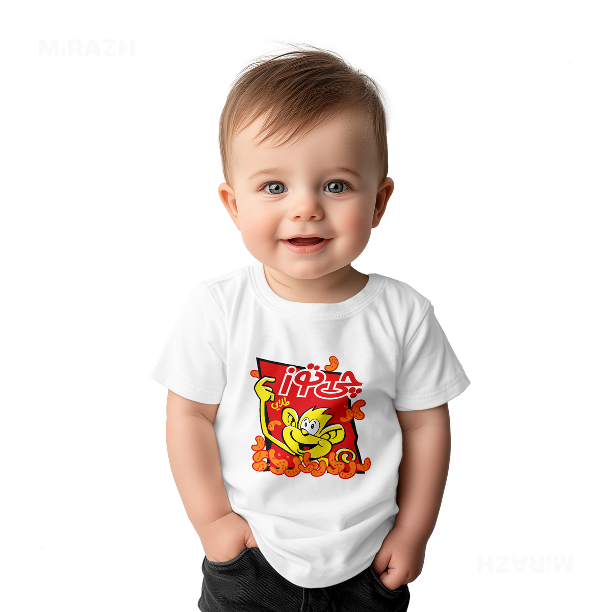 CheetozTalaei Baby T Shirt 03 White