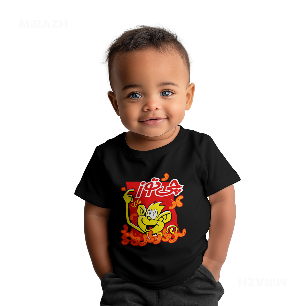 CheetozTalaei Baby T Shirt 05 Black