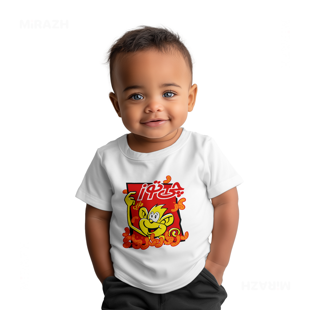 CheetozTalaei Baby T Shirt 05 White