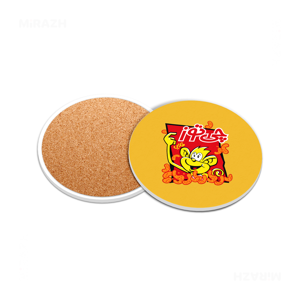 CheetozTalaei Ceramic Coaster 05 Round