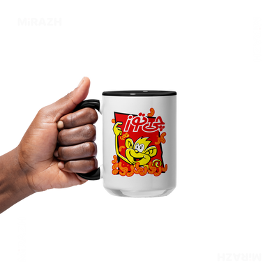 CheetozTalaei Ceramic Mug 05 White Black