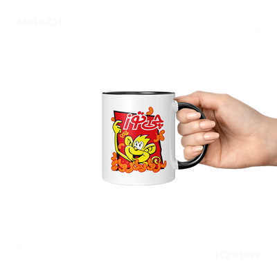CheetozTalaei Ceramic Mug 06 White Black
