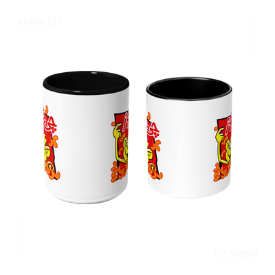 CheetozTalaei Ceramic Mug 09 White Black