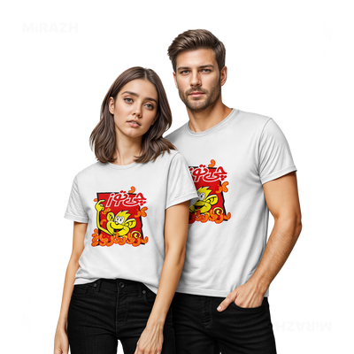 CheetozTalaei Couple T Shirt 02 White