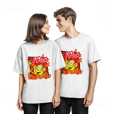 CheetozTalaei Couple T Shirt 05 White