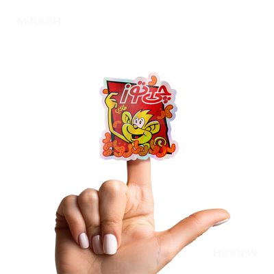 CheetozTalaei Die Cut Holographic Sticker 02
