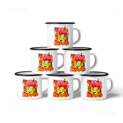 CheetozTalaei Enamel Camping Mug 06