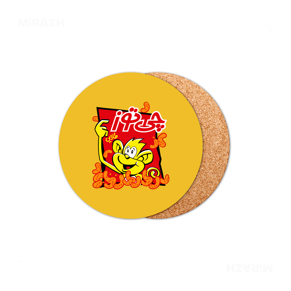 CheetozTalaei High Gloss Coaster 01 Round