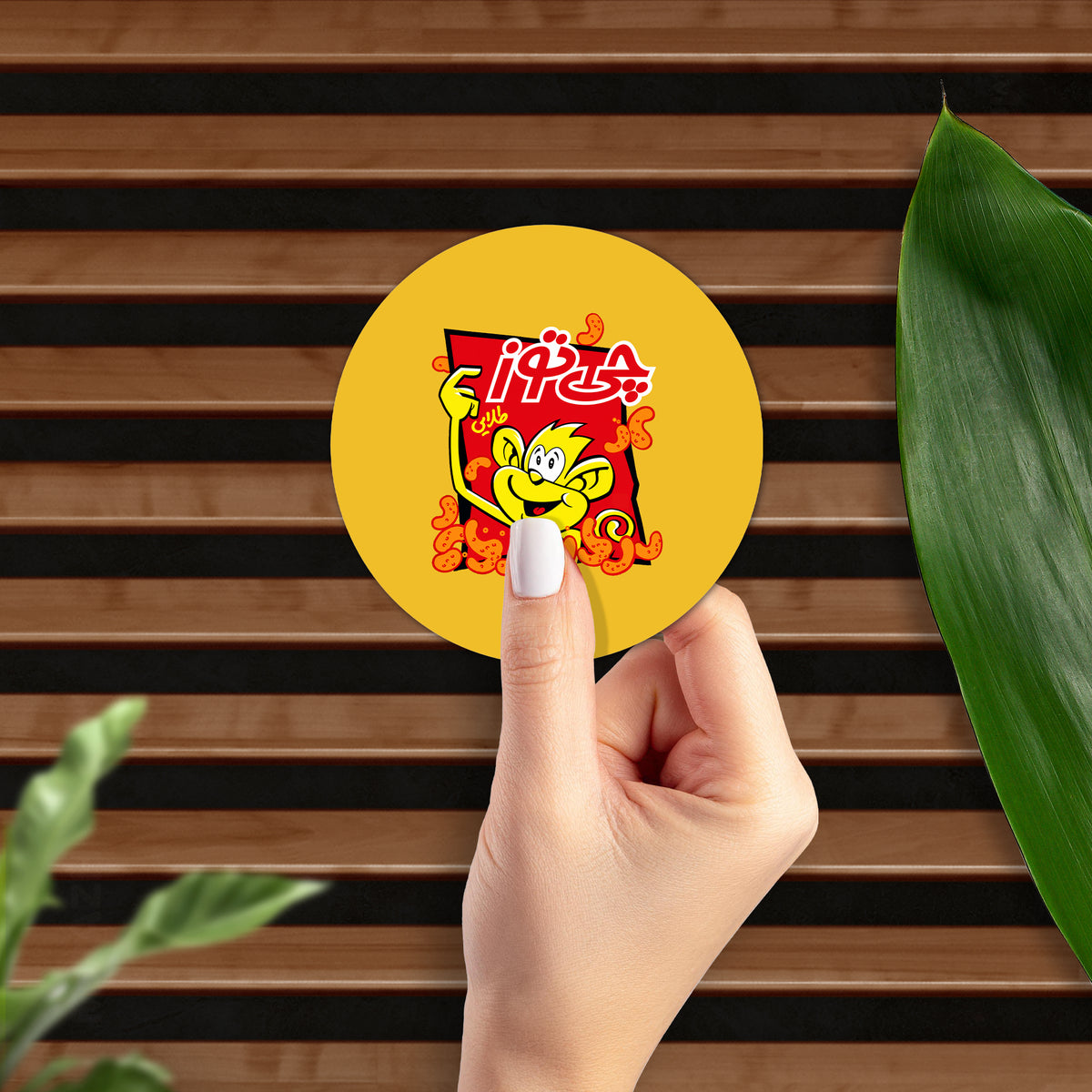 CheetozTalaei High Gloss Coaster 02 Round