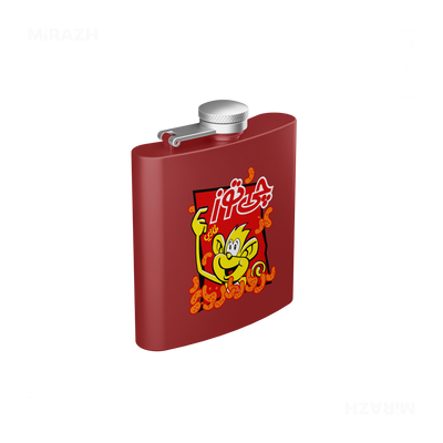CheetozTalaei Hip Flasks 03 Red