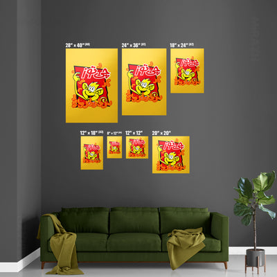 CheetozTalaei Magnetic Hanger Poster 06 Black Wood