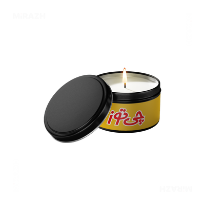CheetozTalaei Tin Candle 01 Black