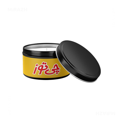 CheetozTalaei Tin Candle 03 Black