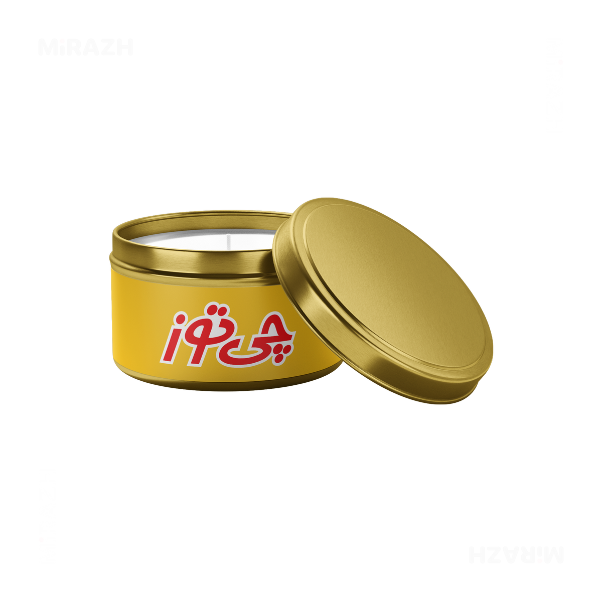 CheetozTalaei Tin Candle 03 Gold