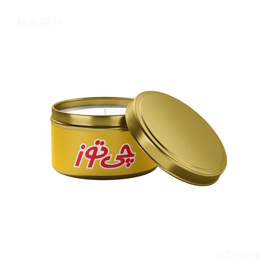 CheetozTalaei Tin Candle 03 Gold