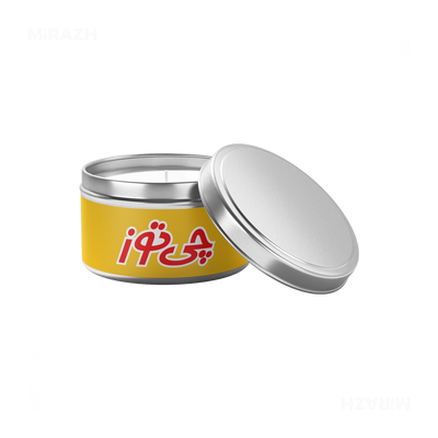 CheetozTalaei Tin Candle 03 Silver