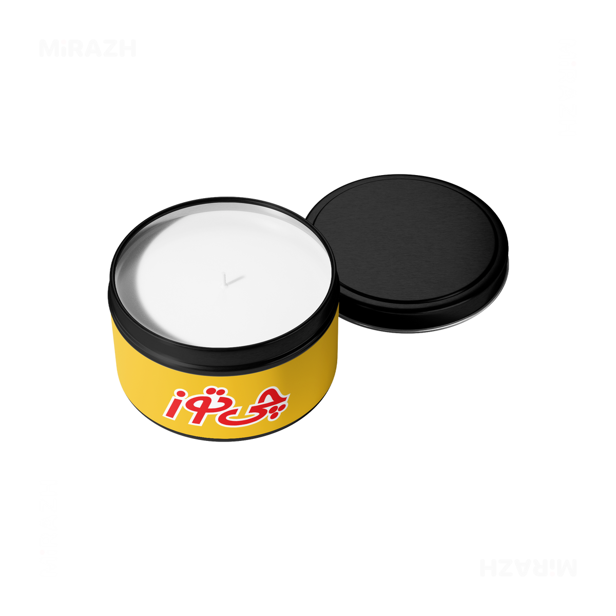 CheetozTalaei Tin Candle 05 Black