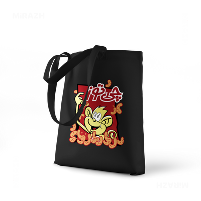 CheetozTalaei Tote Bags 01 Black