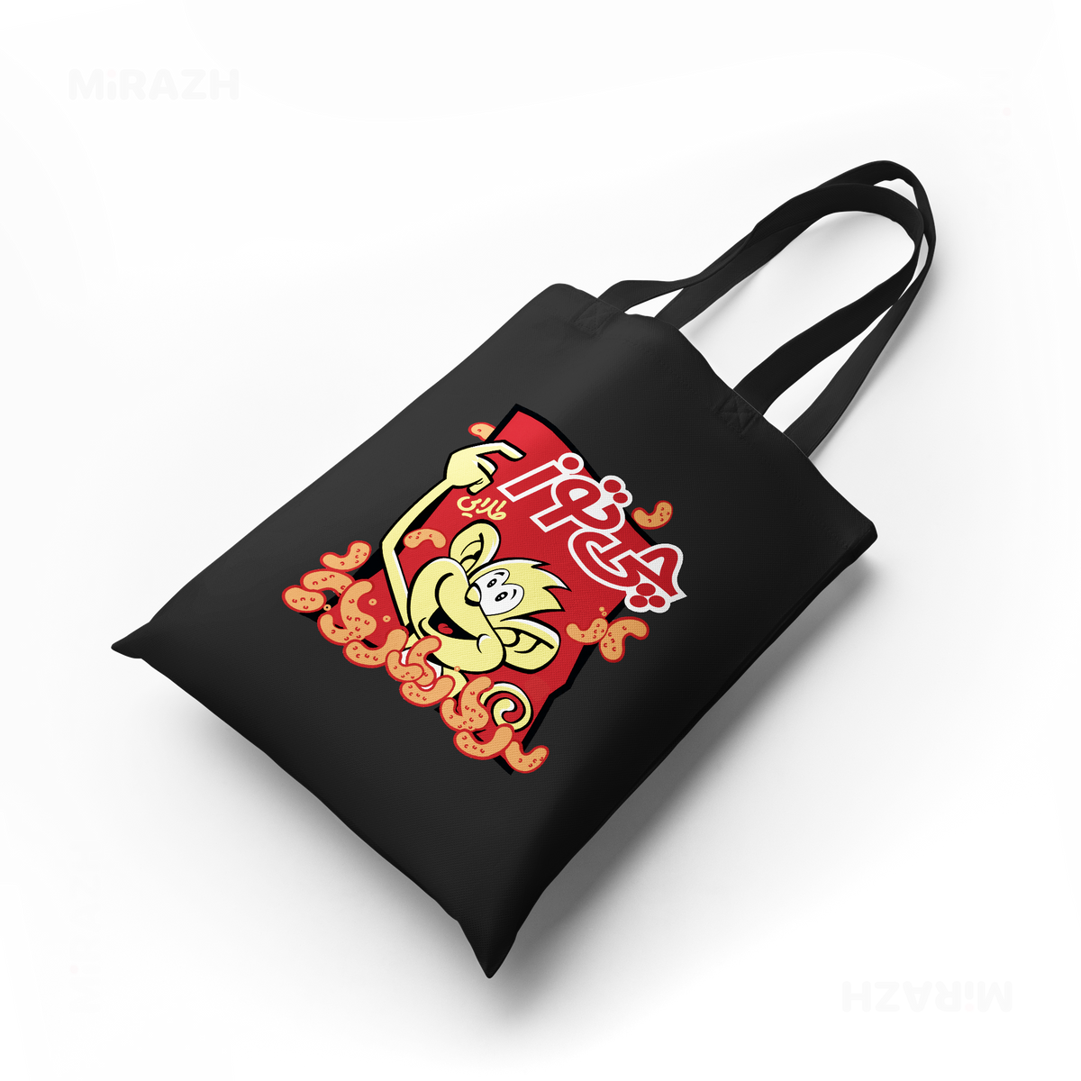 CheetozTalaei Tote Bags 04 Black