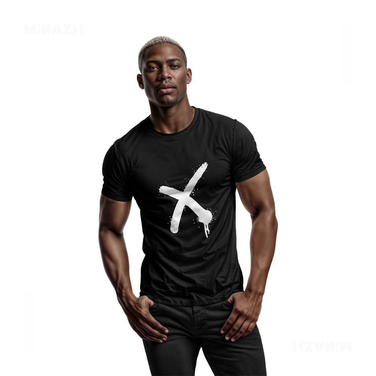 CrossMark Adult T Shirt 02 Black