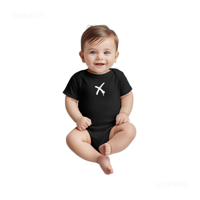 CrossMark Baby Onesies 03 Black