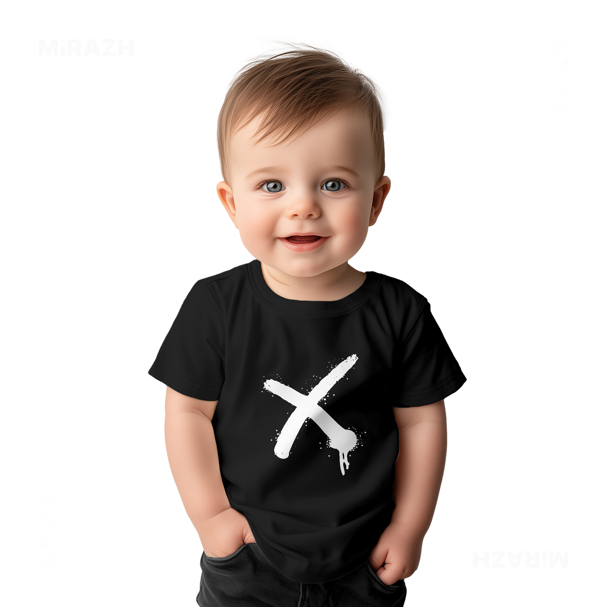 CrossMark Baby T Shirt 03 Black