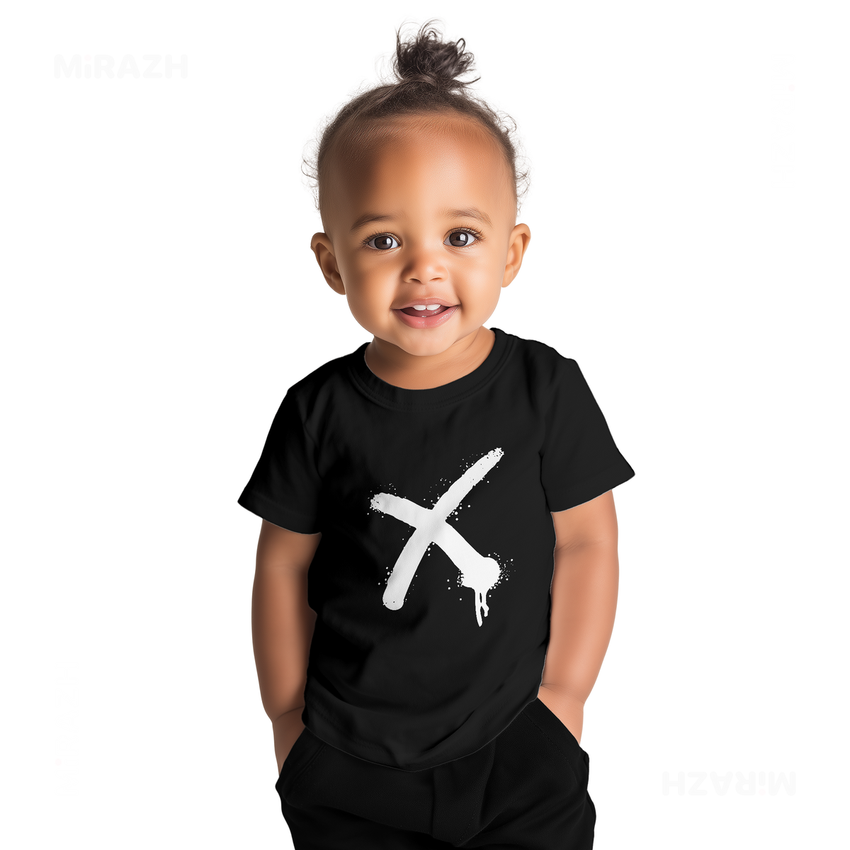 CrossMark Baby T Shirt 04 Black