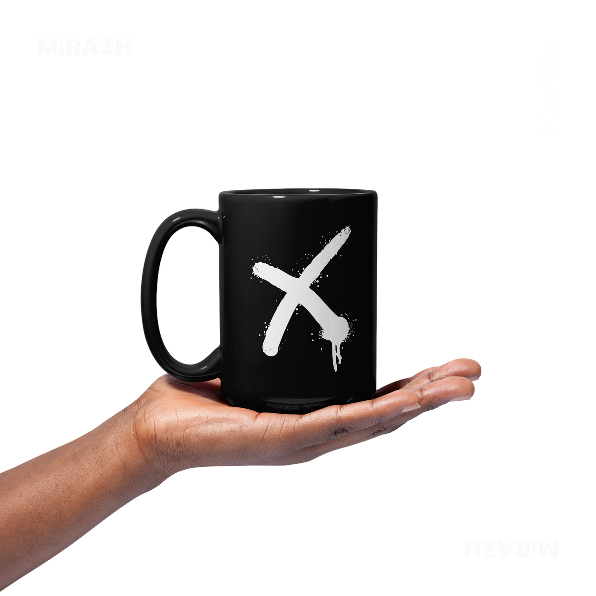 CrossMark Ceramic Mug 03 Black