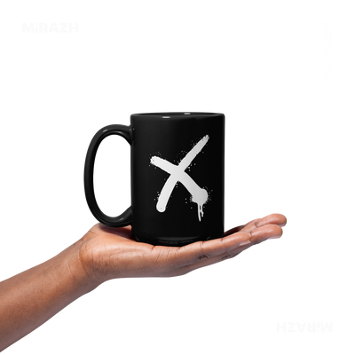 CrossMark Ceramic Mug 03 Black