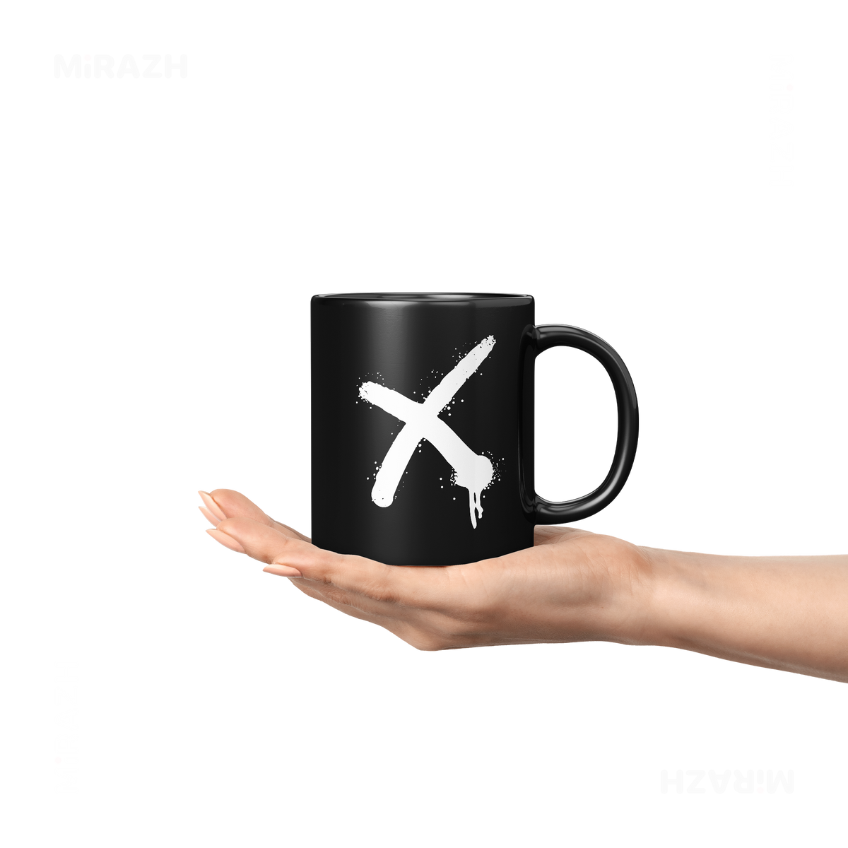 CrossMark Ceramic Mug 04 Black