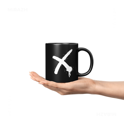 CrossMark Ceramic Mug 04 Black