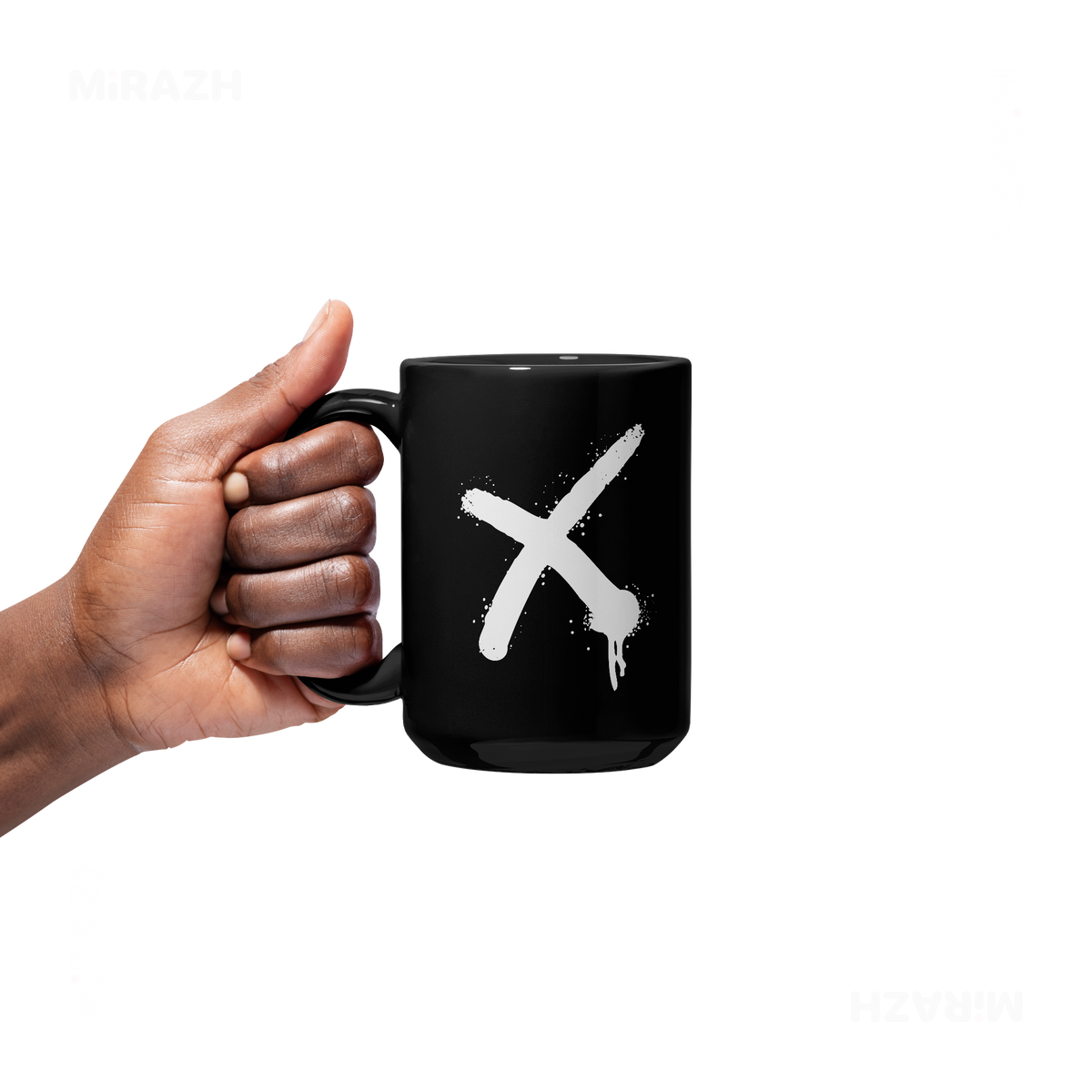 CrossMark Ceramic Mug 05 Black