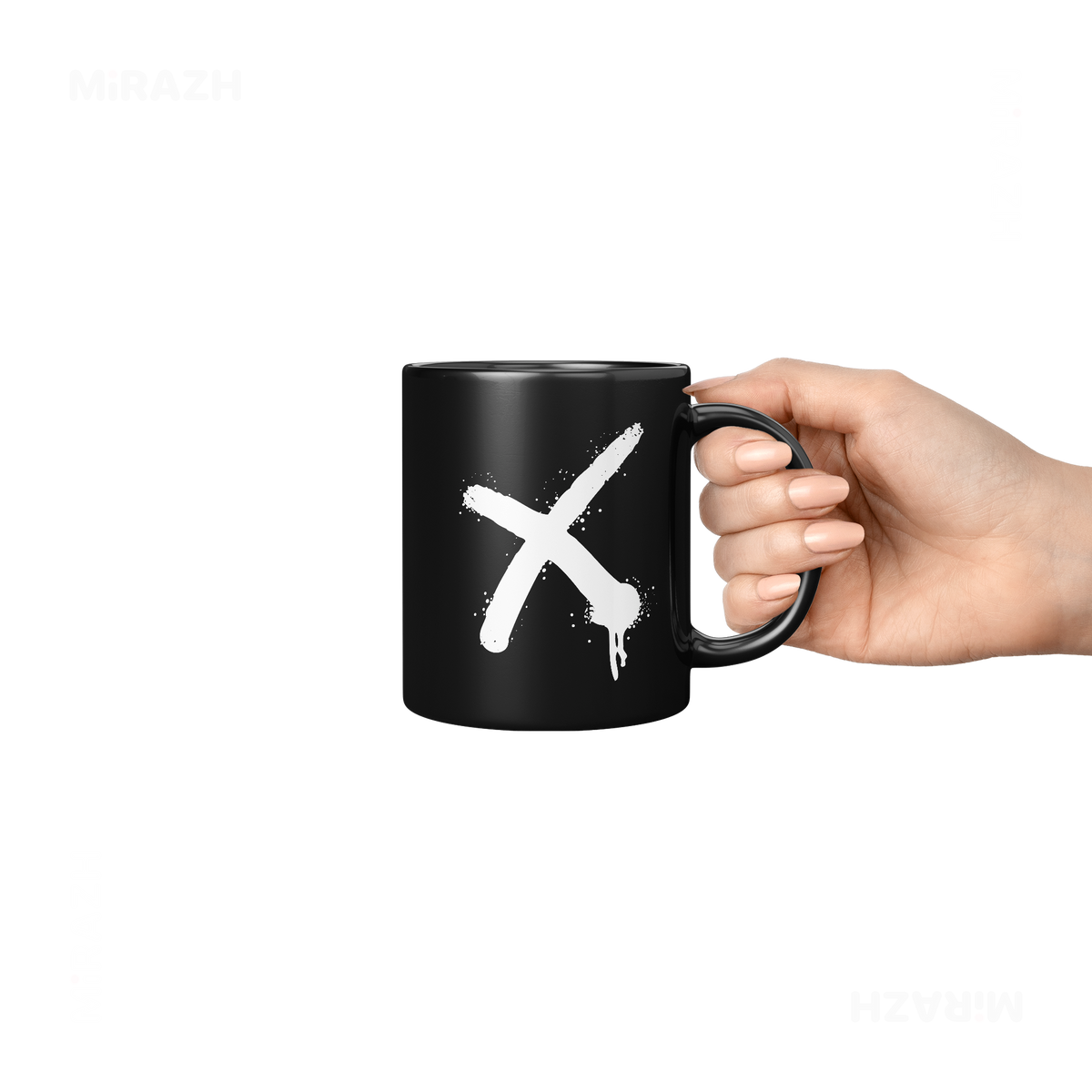 CrossMark Ceramic Mug 06 Black