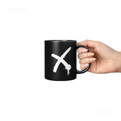 CrossMark Ceramic Mug 06 Black