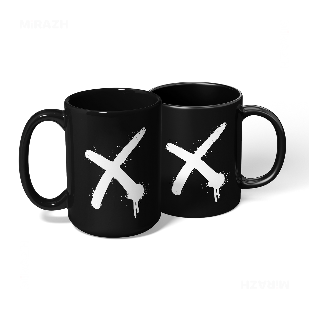 CrossMark Ceramic Mug 08 Black