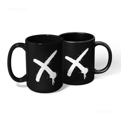 CrossMark Ceramic Mug 08 Black