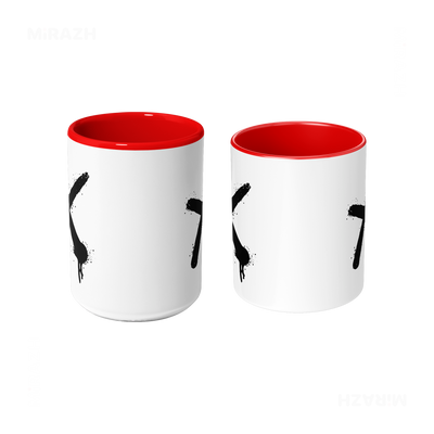 CrossMark Ceramic Mug 09 White Red