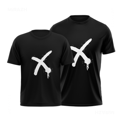 CrossMark Couple T Shirt 01 Black