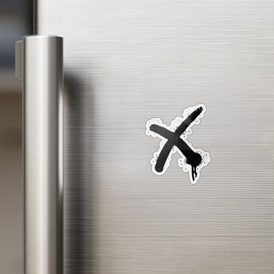 CrossMark Die Cut Magnet 02