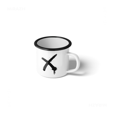 CrossMark Enamel Camping Mug 01