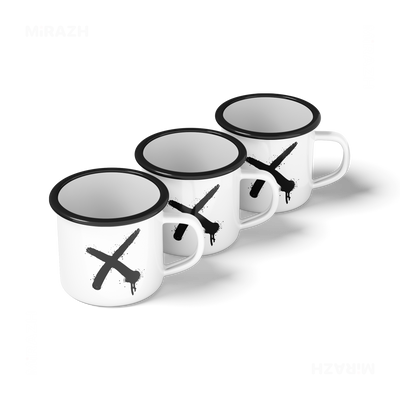 CrossMark Enamel Camping Mug 05