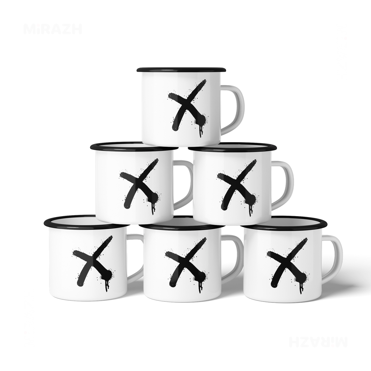 CrossMark Enamel Camping Mug 06