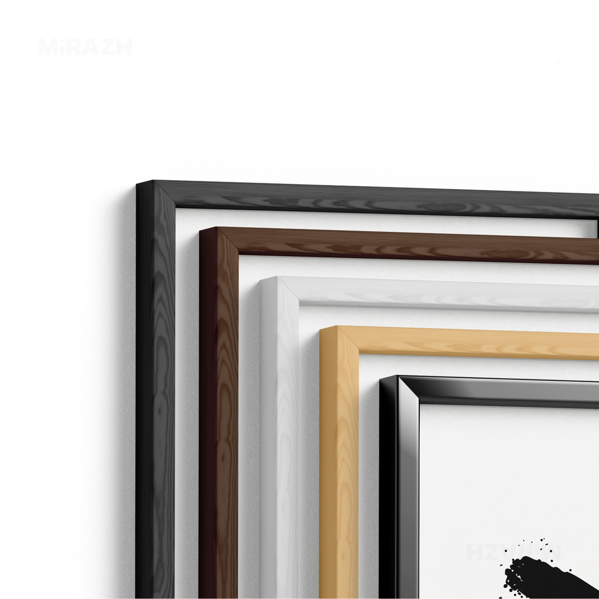 CrossMark Framed Poster 02 Black Aluminum