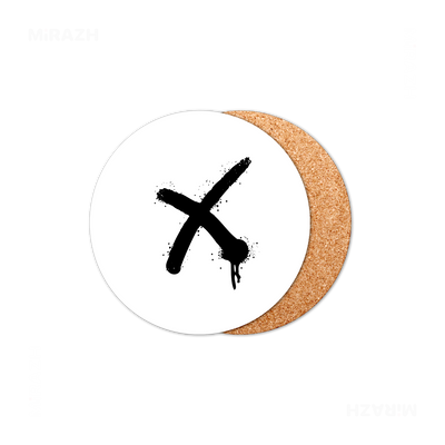 CrossMark High Gloss Coaster 01 Round