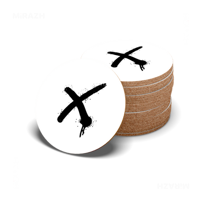 CrossMark High Gloss Coaster 06 Round