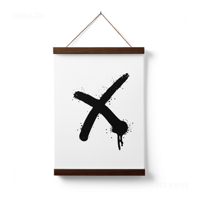 CrossMark Magnetic Hanger Poster 01 Dark Wood
